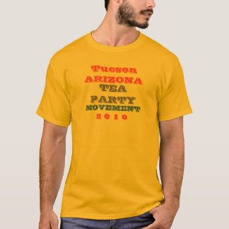 VERPLAATSING TUCSON ARIZONA TEA ARTIJ T-SHIRT
