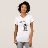 Verplaatsing van de cruise Zee T-shirt (Voorkant volledig)