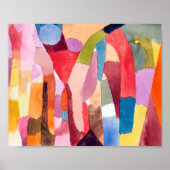 Verplaatsing van vrijgelaten kamers: Paul Klee 191 Poster (Voorkant)