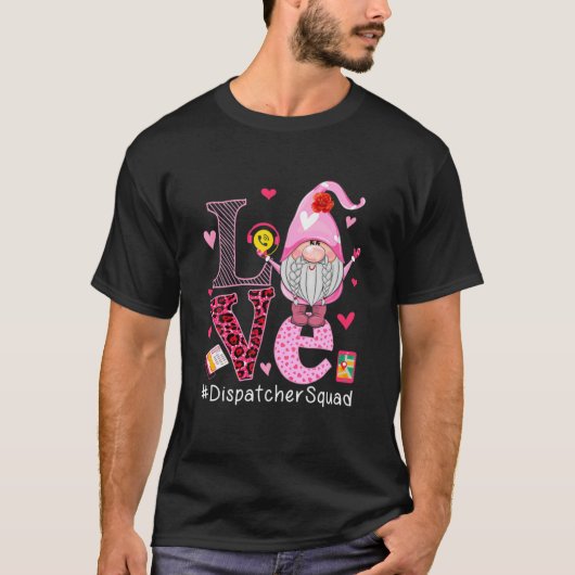 VERPLAATSING VERZENDINGSPAKKET Fijne Valentijnsdag T-shirt (Voorkant)