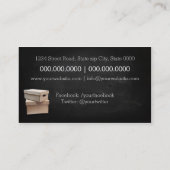 Verplaatsingsbedrijf/doos/dozen/dozen/karton Visitekaartje (Achterkant)