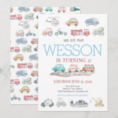 Verplaatsingsdag uitnodiging (Voorkant / Achterkant)