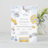 Verplaatsingsdag uitnodiging (Staand voorkant)