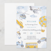 Verplaatsingsdag uitnodiging (Voorkant / Achterkant)