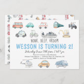 Verplaatsingsdag uitnodiging (Voorkant / Achterkant)