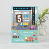 Verplaatsingsdag uitnodiging (Staand voorkant)