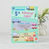 Verplaatsingsdag uitnodiging (Staand voorkant)