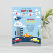 Verplaatsingsdag uitnodiging (Staand voorkant)