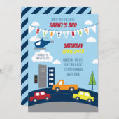 Verplaatsingsdag uitnodiging (Voorkant / Achterkant)