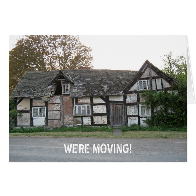 Verplaatsingskaart (Voorkant Horizontaal)