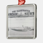 Verplaatsingsonderzeeër en -onderzeeër metalen ornament (Links)