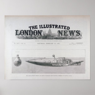 Verplaatsingsonderzeeër en -onderzeeër poster