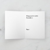 Verplaatst Kaart met vlinder en bloemen (Binnen)