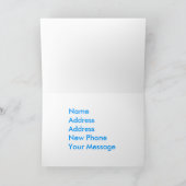 Verplaatst naar een nieuwe  nestkaart aankondiging (Binnen)