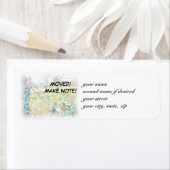 Verplaatst! Opmerking maken! Teruggaveadreslabel C Etiket (Insitu)