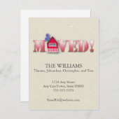 Verplaatste aankondiging (rood) (Voorkant / Achterkant)