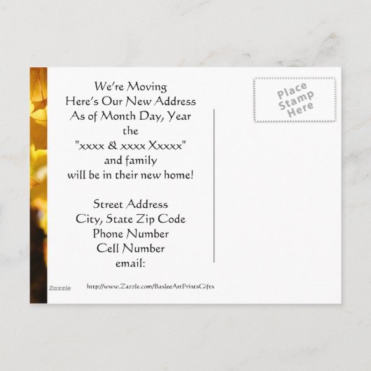 Verplaatste Briefkaarten Aangepast Verplaatsen Nie (Achterkant)