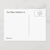 Verplaatste House Post Kaarten Schattige Roze Pers (Achterkant)