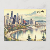 Verplaatste massa mailing Seattle briefkaarten (Voorkant)