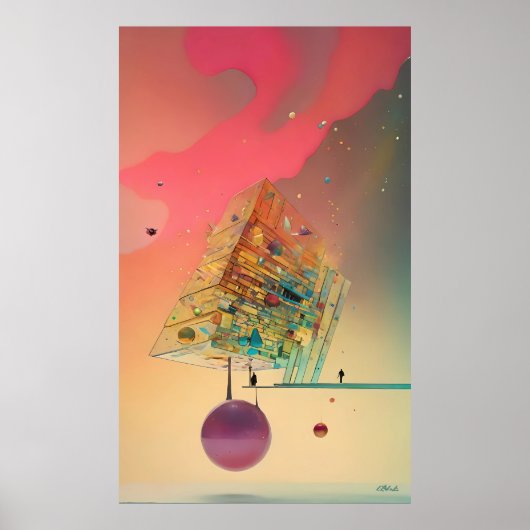 Verplaatste Mensen Plaatsen Koningen Poster (Voorkant)