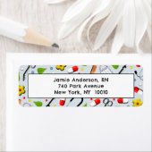 Verpleegadres Etiket (Insitu)