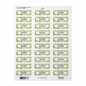 Verpleegadres label (Full Sheet)