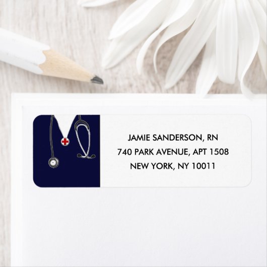 Verpleegadres labels (Insitu)