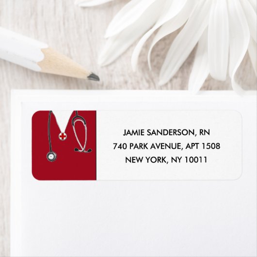 Verpleegadres labels (Insitu)