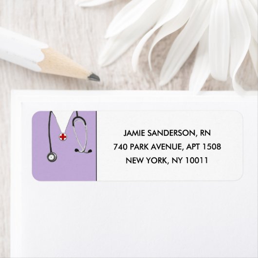 Verpleegadres labels (Insitu)