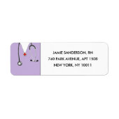 Verpleegadres labels (Voorkant)