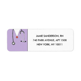 Verpleegadres labels