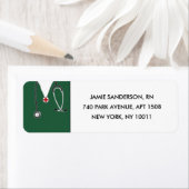 Verpleegadres labels (Insitu)