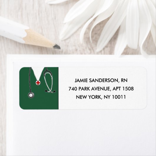 Verpleegadres labels (Insitu)