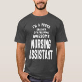 Verpleegassistent Cassa Funny Job Title T-shirt (Voorkant)