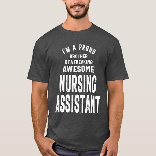 Verpleegassistent Cassa Funny Job Title T-shirt (Voorkant)