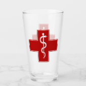 Verpleegcentrum van Asclepius Glas (Voorkant)