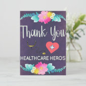 Verpleegdag Bedankt voor je kaart (Staand voorkant)