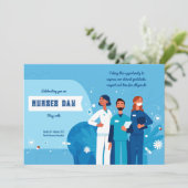 Verpleegdag Kaart (Staand voorkant)
