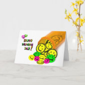 Verpleegdag Kaart (Gele Bloem)