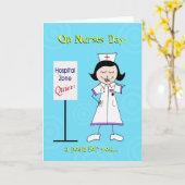 Verpleegdagerkaart Kaart (Gele Bloem)