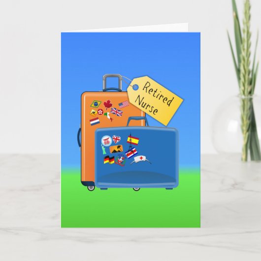 Verpleegde verpleegsters, verpakt en klaar om te g kaart (Voorkant)