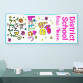 Verpleegdeuropening; Wees beter aardig, persoonlij Spandoek (Beurs)