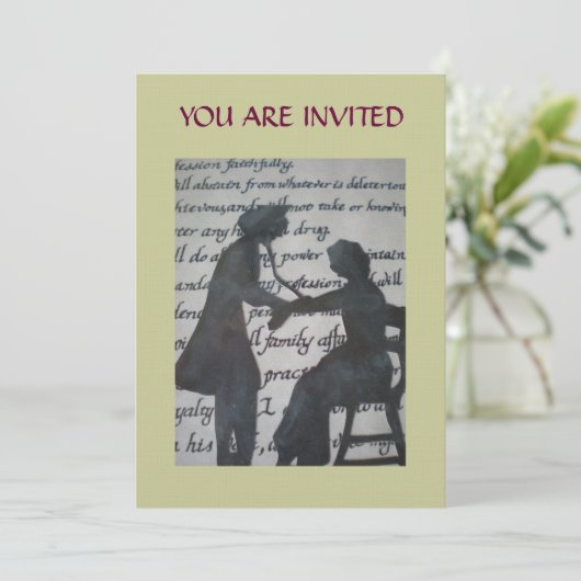 Verpleegdienst Kaart (Staand voorkant)