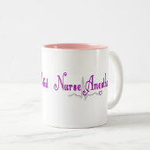 Verpleegesthetist Gifts Tweekleurige Koffiemok (Voorkant rechts)