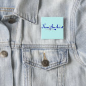 Verpleegesthetist Gifts Vierkante Button 5,1 Cm (In situ)