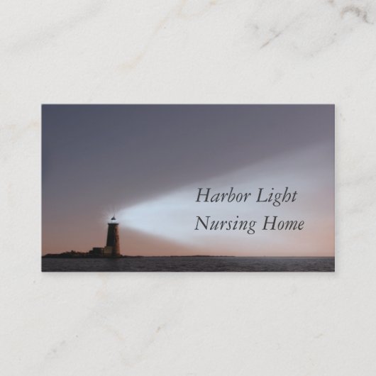 verpleeghuis visitekaartje (Voorkant)