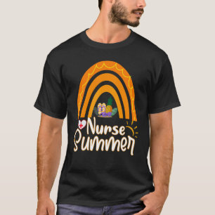 Verpleeghuis Zomer Maanden Verpleegsters Dag Purim T-shirt