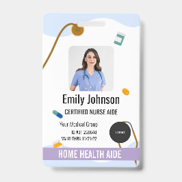 Verpleeghulp thuis / Gecertificeerde verpleeghulp  Badge