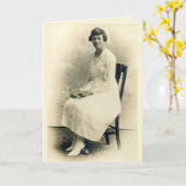 Verpleegkaart Kaart (Gele Bloem)