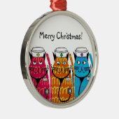 Verpleegkatten Metalen Ornament (Rechts)